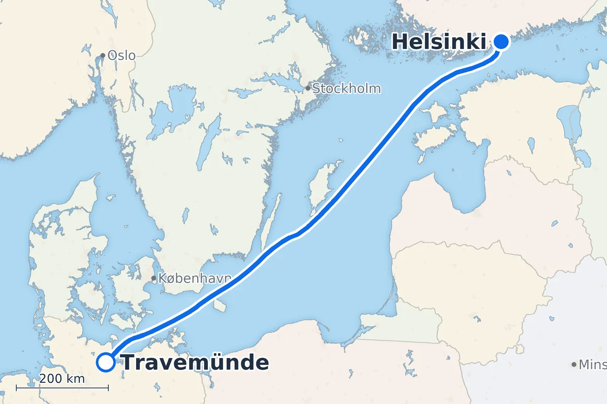 Travemünde - Helsinki